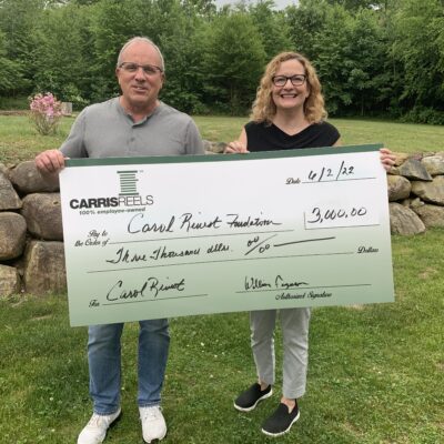 Corporate Donation – CARRISREELS Inc