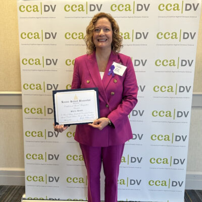 CCADV Award Recipient