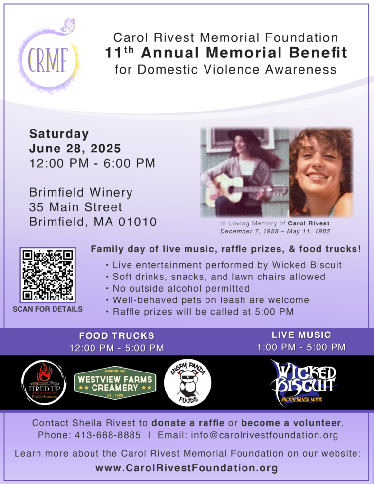 Carol Rivest Memorial Foundation 11th Annual Memorial Benefit