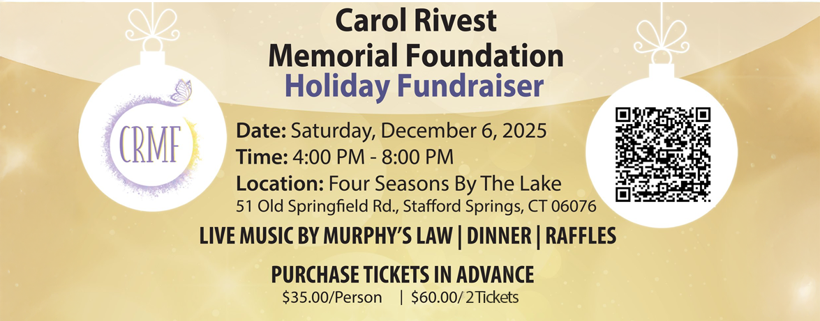 Holiday Fundraiser 2025 – Carol Rivest Memorial Foundation – Event Details